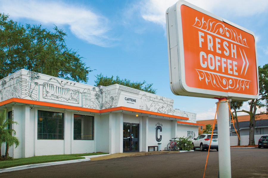 CaffeineCoffee Tampa Magazine