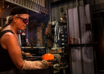 Glass Blowing With Susan Gott
