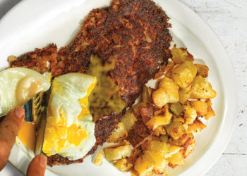 The corned beef hash at Pach's Place in Tampa