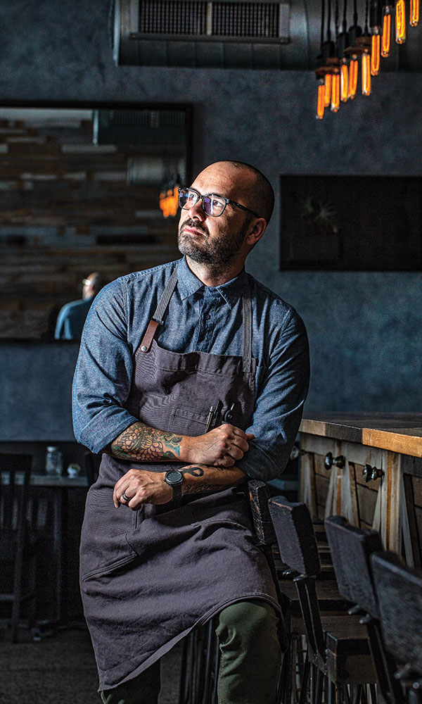 Rooster and the Till's owner and executive chef, Ferrell Alvarez