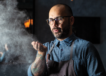 Rooster and the Till's owner and executive chef, Ferrell Alvarez