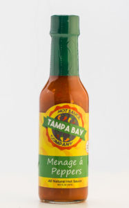 Tampa Bay Hot Sauce Company Menage a Peppers Sauce