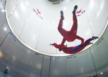 Indoor Activities: indoor skydiving at iFly Tampa