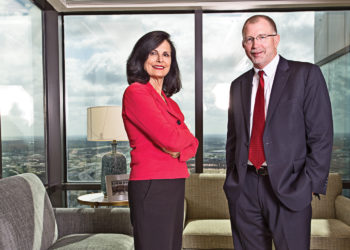 Bob Fulton and Jeanne T. Tate