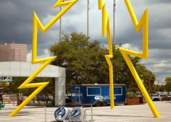 The Gallery: “Lightning” by Jonathan Borofsky