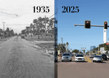 Intersection of Kennedy Boulevard and MacDill Avenue