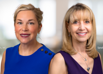 Sandy Goodman, MD and Betsy McCormick, MD