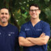 Dr. Mark Goodnight (left) and Dr. Spencer Mathews (right)